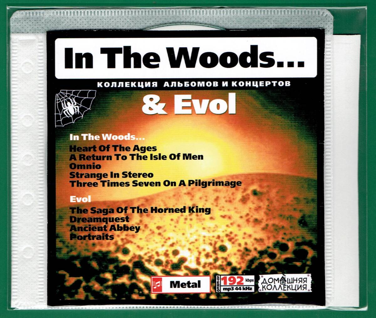 【現品限り・レアー品】IN THE WOODS… 大アルバム集 【MP3-CD】 1枚CD◇