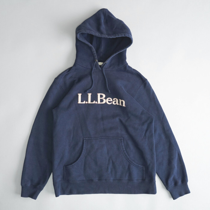 【内祝い】 ★古着 90sビンテージ L.L.Bean エルエルビーン ワッペンロゴ プルオーバーパーカー S★ その他