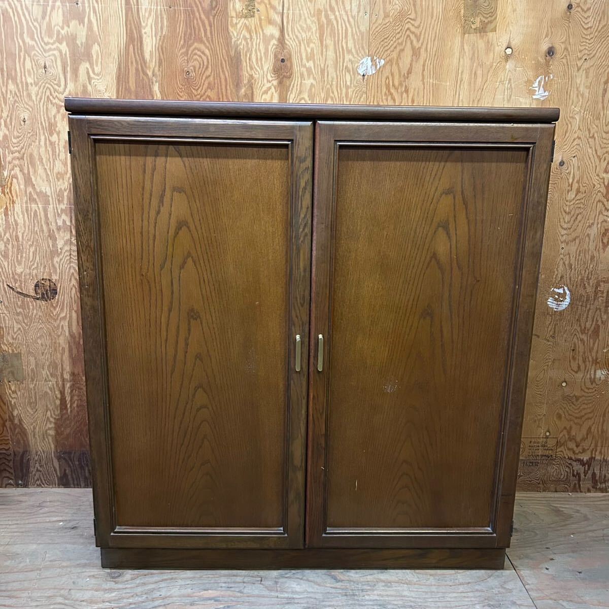 M0117702K カリモク リビング収納 引き出し 収納家具 電話台 FAX