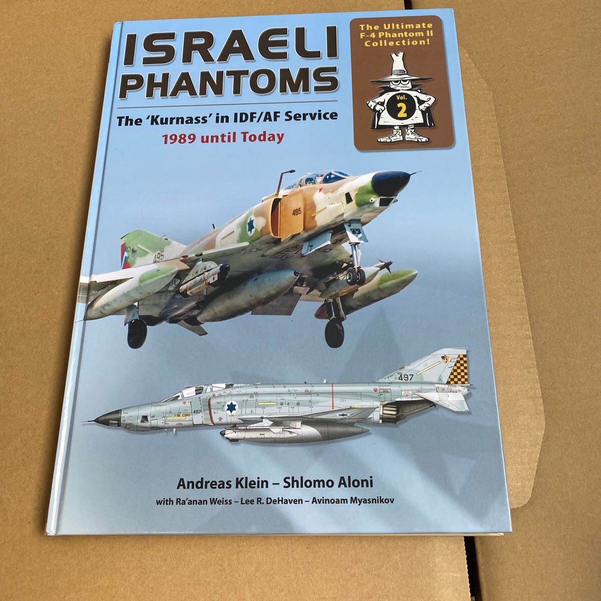 洋書 イスラエル PHANTOMS kurnass / squadron/ F-4E / ファントム / 戦闘機　ミリタリー　資料集