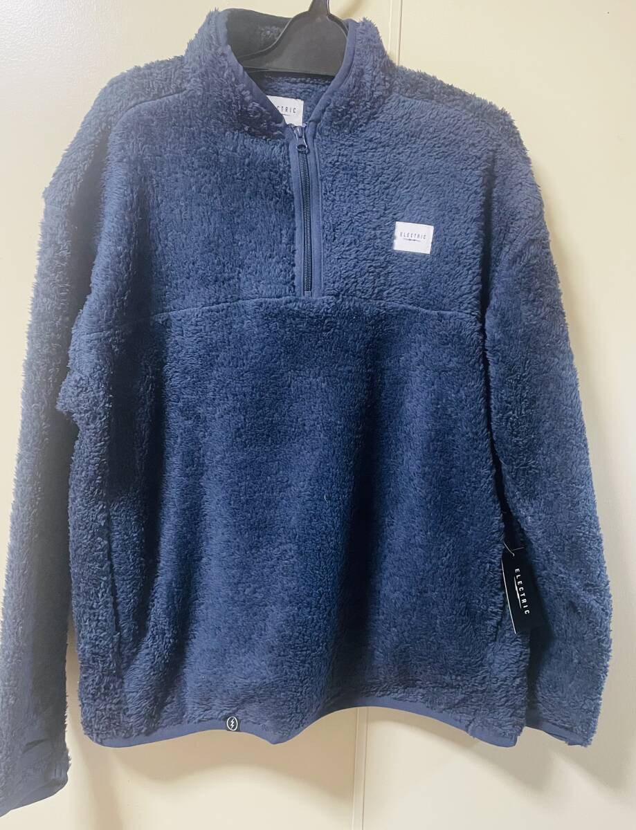 ☆23モデル・即決☆新品☆ELECTRIC BOA FLEECE PULLOVER NAVY ネイビー Mサイズ ボアフリース エレクトリック 暖かい 大処分63%OFF