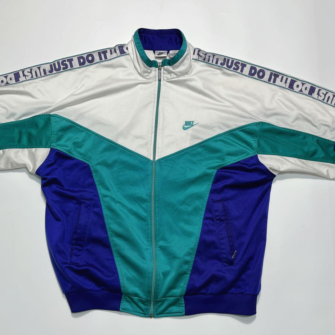 90's NIKE ナイキ 白タグ 銀タグ トラックジャケット ジャージ 90's NIKE ナイキ 白タグ 銀タグ トラックジャケット ジャージ