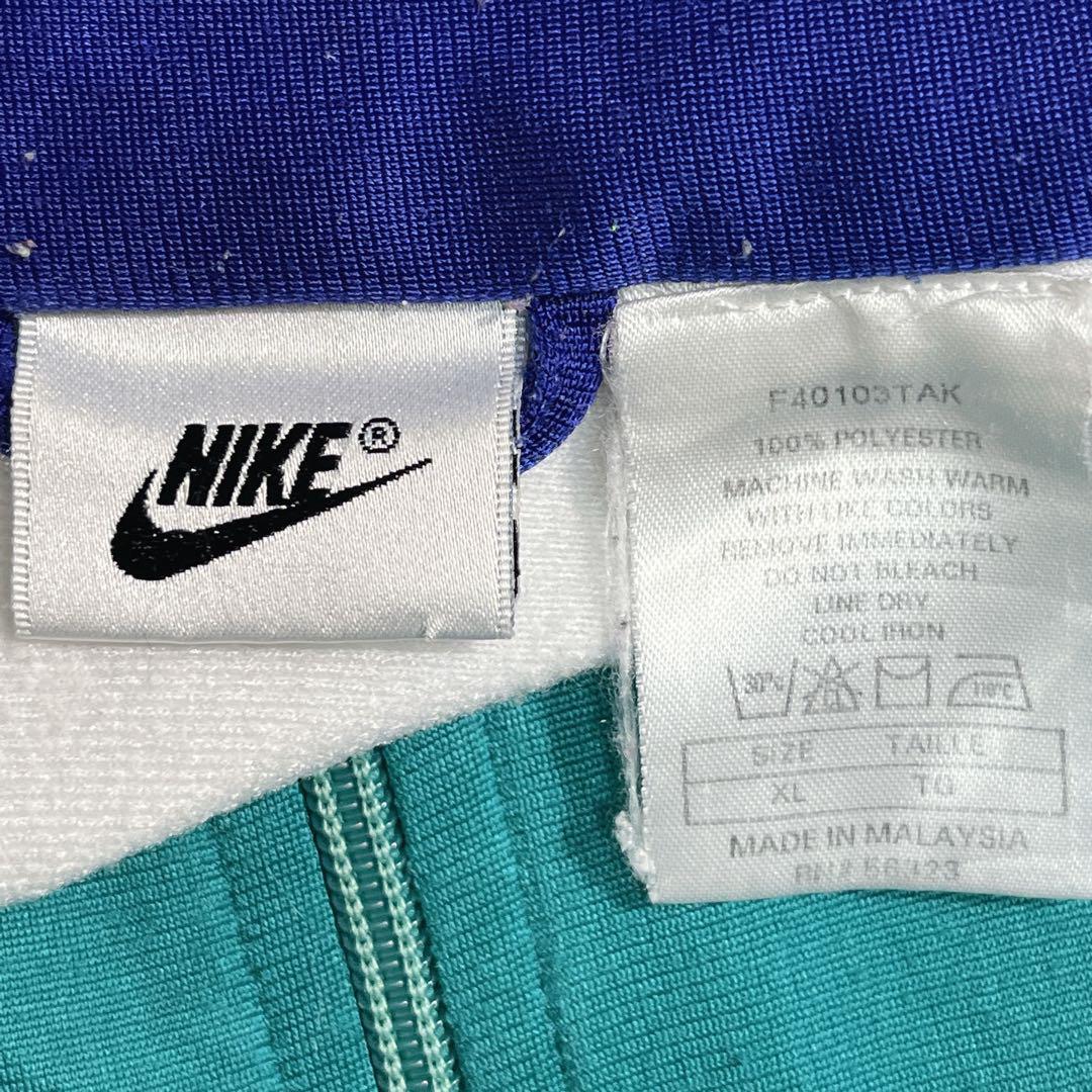 90's NIKE ナイキ 白タグ 銀タグ トラックジャケット ジャージ 90's NIKE ナイキ 白タグ 銀タグ トラックジャケット ジャージ