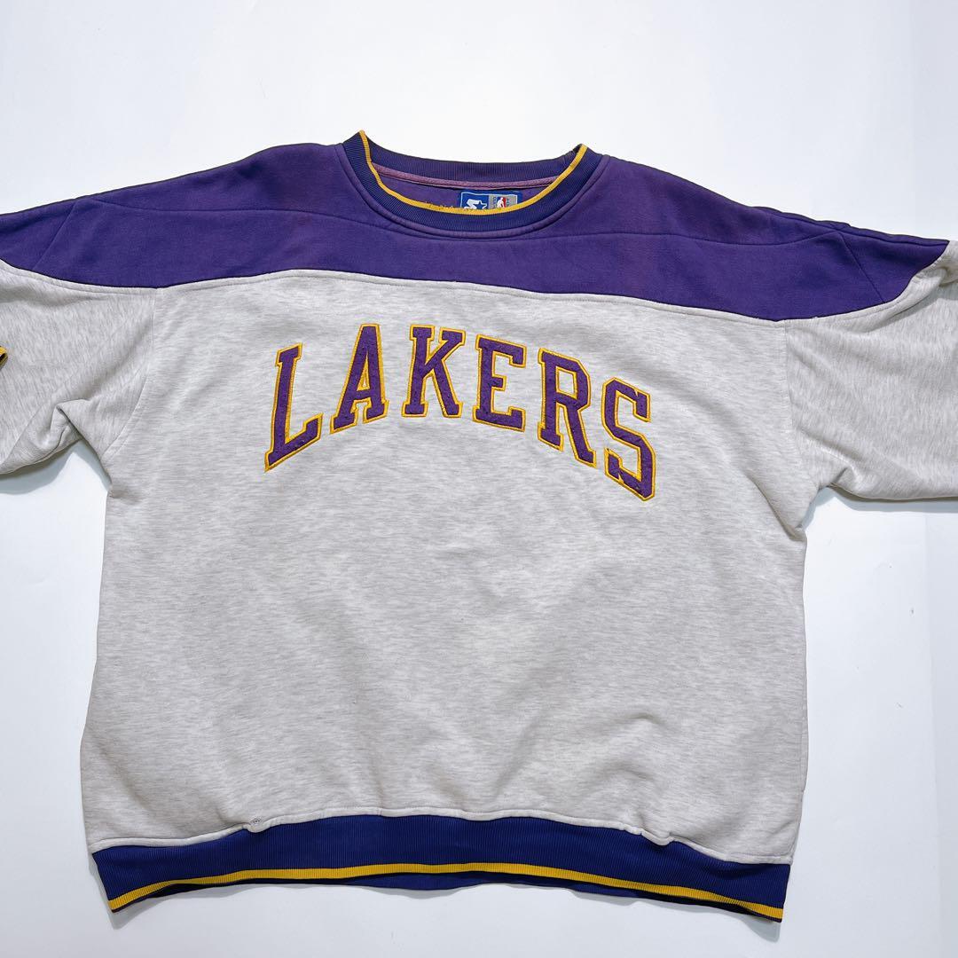 90's STARTER スターター NBA LAKERS レイカーズ スウェット 90's STARTER スターター NBA LAKERS レイカーズ スウェット
