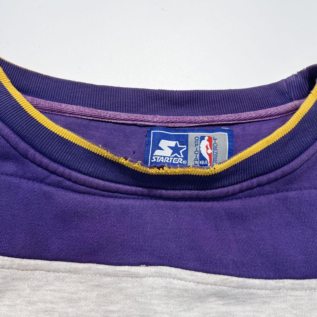 90's STARTER スターター NBA LAKERS レイカーズ スウェット 90's STARTER スターター NBA LAKERS レイカーズ スウェット