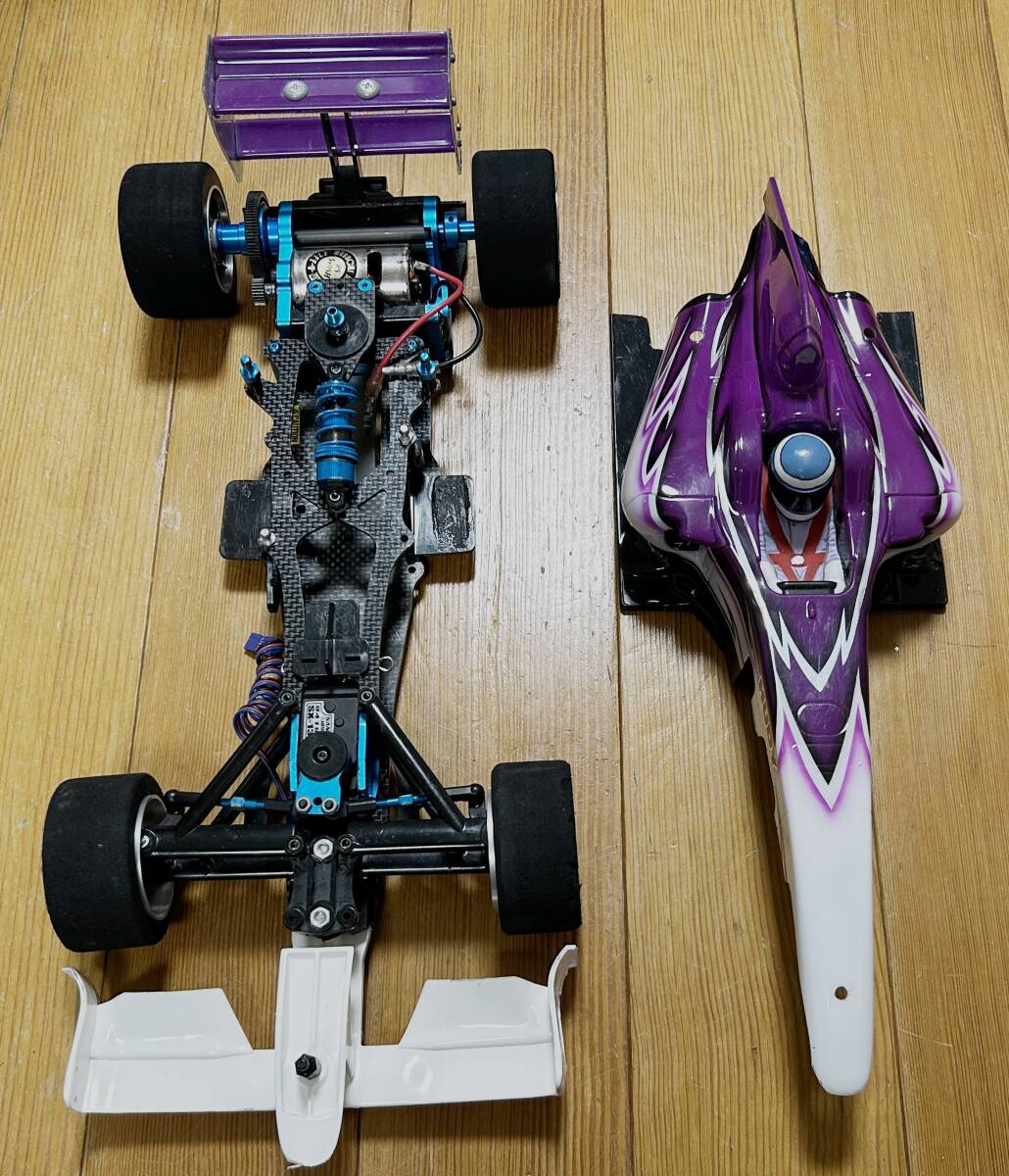 タミヤ F-1 F104 作動確認済メカ付き TAMIYA