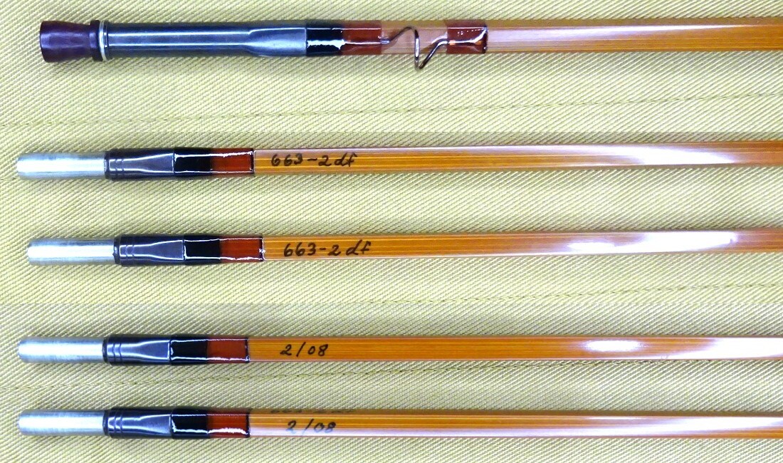 ☆ Per Brandin ☆ Quad Bamboo Rod 663-2DF 6ft6in2P3wt ☆ Per Brandin ☆ Quad Bamboo Rod 663-2DF 6ft6in2P3wt