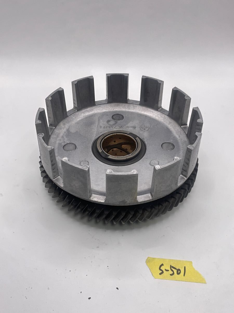 RZ250 RZ350 RZ250R RZ350Rダンパー、リベットOH済み クラッチハウジング 純正リベタッド プライマリードリブンギア