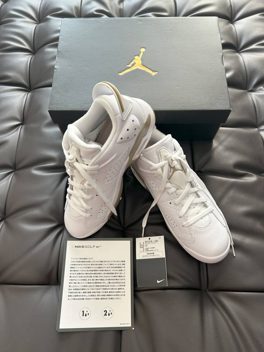 JORDAN RETRO 6 G WHITE KHAKI DV1376-100 （ホワイト/カーキ）8 26.0cm
