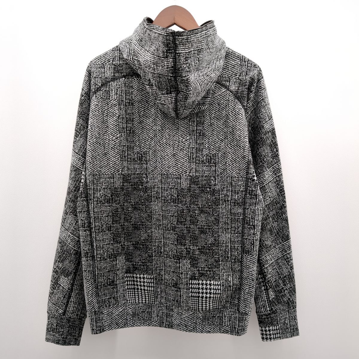 ウノ ピュ ウノ ウグァーレ トレ スウェットセットアップ SIZE XL ハウンドトゥースジャガード USO-24072/USB-24072 ◆3109/宮竹店 ウノ ピュ ウノ ウグァーレ トレ スウェットセットアップ SIZE