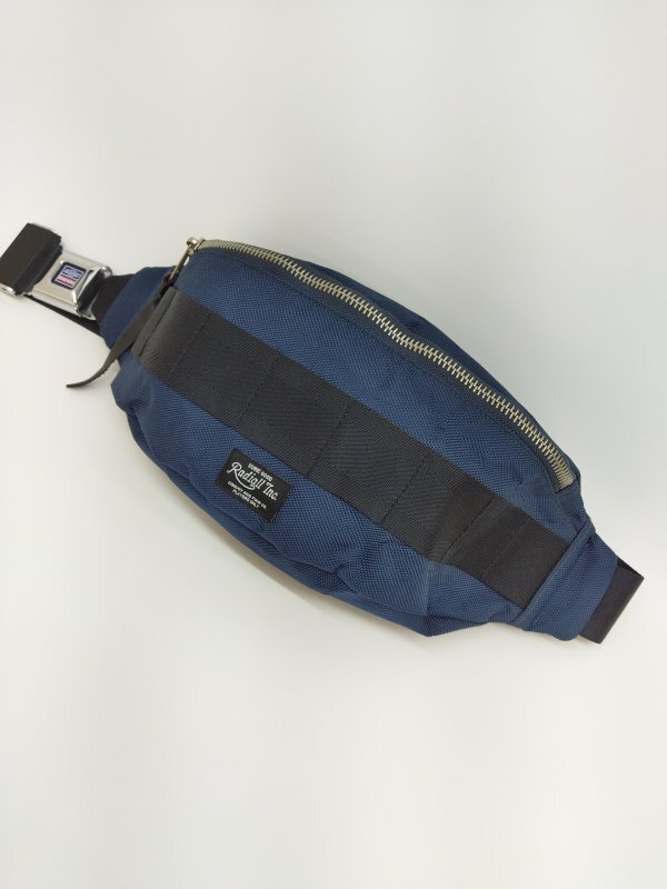 RADIALL ウエストバッグ ネイビー 実測サイズ 35x16x11? ラディアル ◆3110/フィールドギア浜松宮竹店