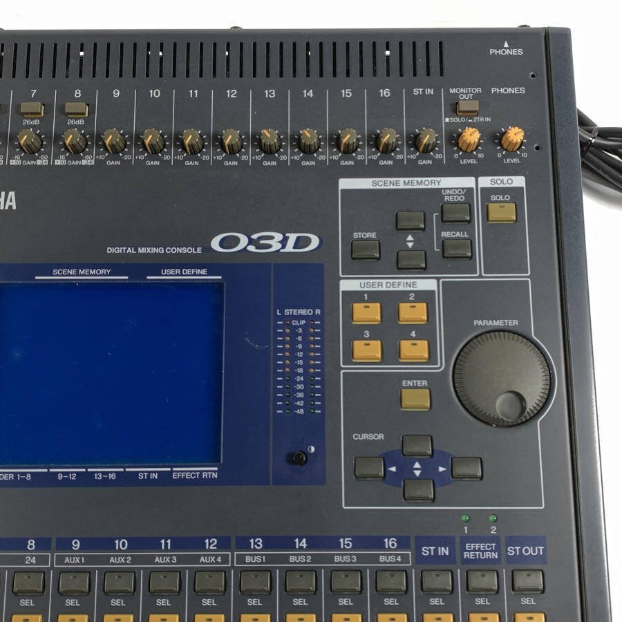YAMAHA ヤマハ 03D デジタルミキサー CD8-Y搭載 動作品 Yahoo!オークション - YAMAHA ヤマハ 03D デジタルミキサー CD8