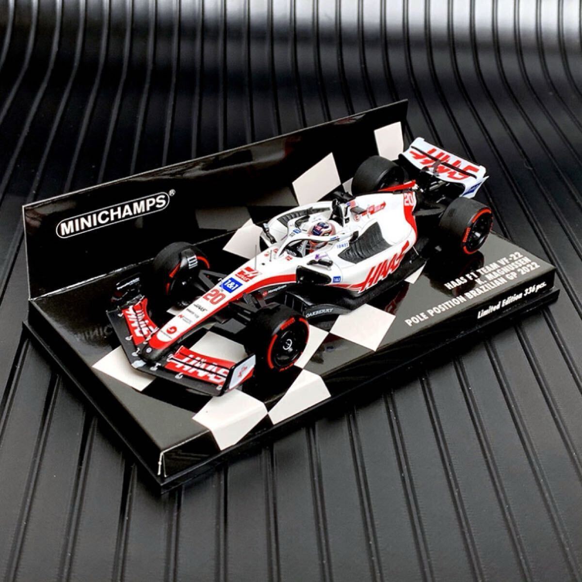 ミニチャンプス 1/43 ハース F1 TEAM VF-22 2022 ブラジルGP ミニチャンプス 1/43 ハース F1 TEAM VF-22 2022 ブラジルGP