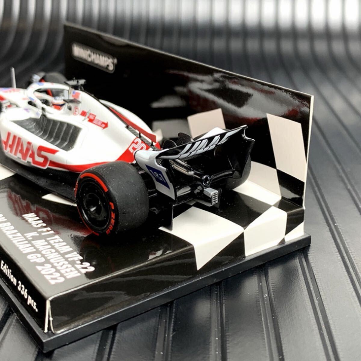 ミニチャンプス 1/43 ハース F1 TEAM VF-22 2022 ブラジルGP ミニチャンプス 1/43 ハース F1 TEAM VF-22 2022 ブラジルGP