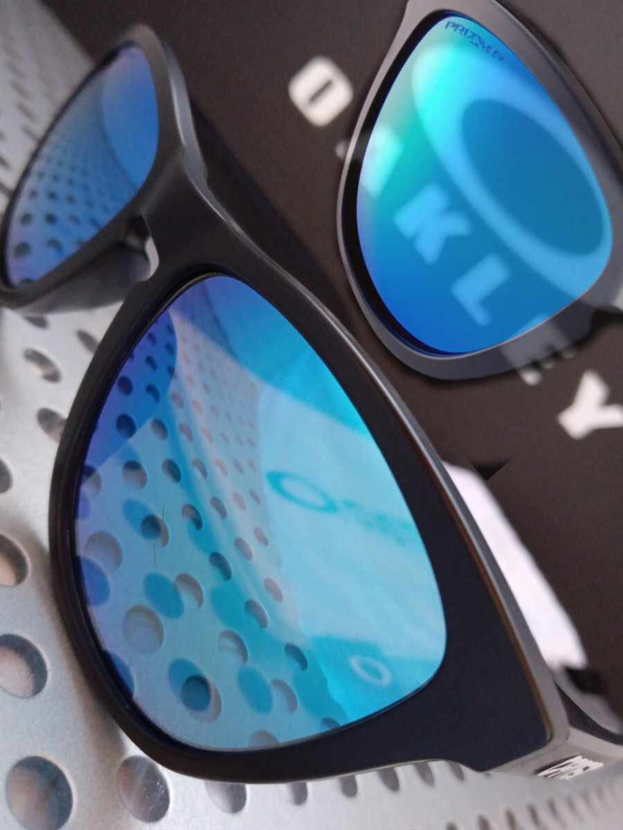 プリズム偏光！OCE フロッグスキン☆マットブラック【OAKLEY】FROGSKINS　オークリー　POLARIZED　オークリー　PRIZM　サングラス