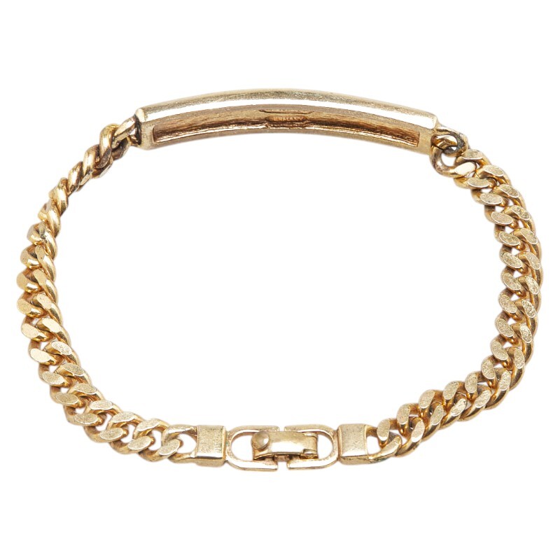  Dior Logo браслет Gold металлизированный женский Dior [ б/у ]