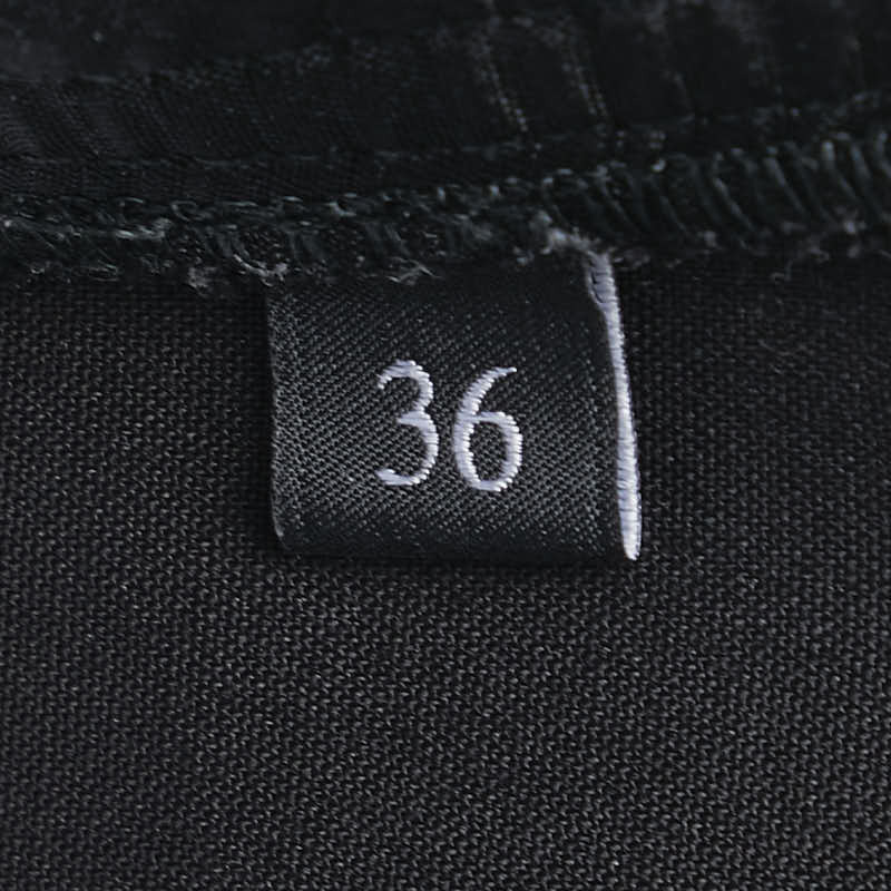 グッチ パンツ サイズ：36 ブラック コットン レディース GUCCI 【中古】