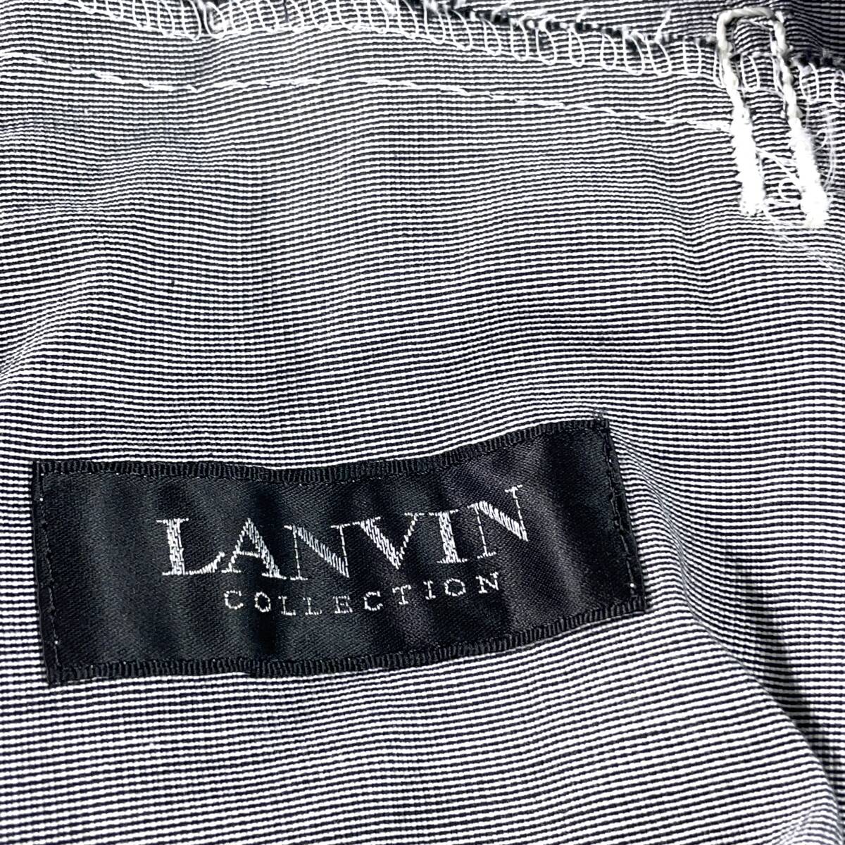 LANVIN COLLECTION ランバン コレクション コットン ストライプ LANVIN COLLECTION ランバン コレクション コットン ストライプ