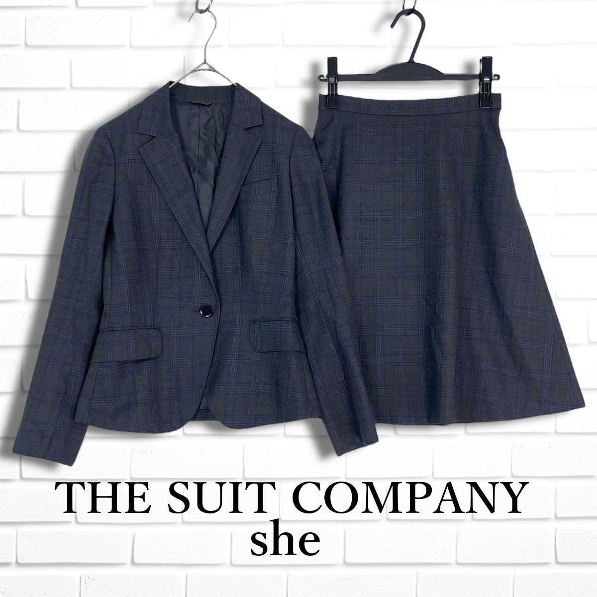 美品 THE SUIT COMPANY she スーツカンパニー シー TERMOLITE 美品 THE SUIT COMPANY she スーツカンパニー シー TERMOLITE