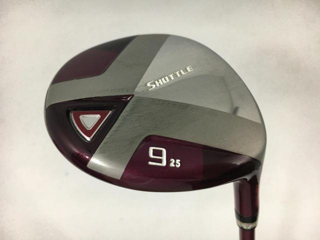 即決 お買い得品！中古 シャトル ダブルチタン フェアウェイ レディス 2015 9W インパクトフィット MV503 25 L