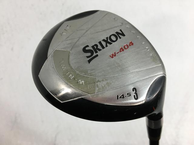 即決 お買い得品！中古 スリクソン(SRIXON) W-404 フェアウェイ 3W SRIXON SV-3001J 14.5 S