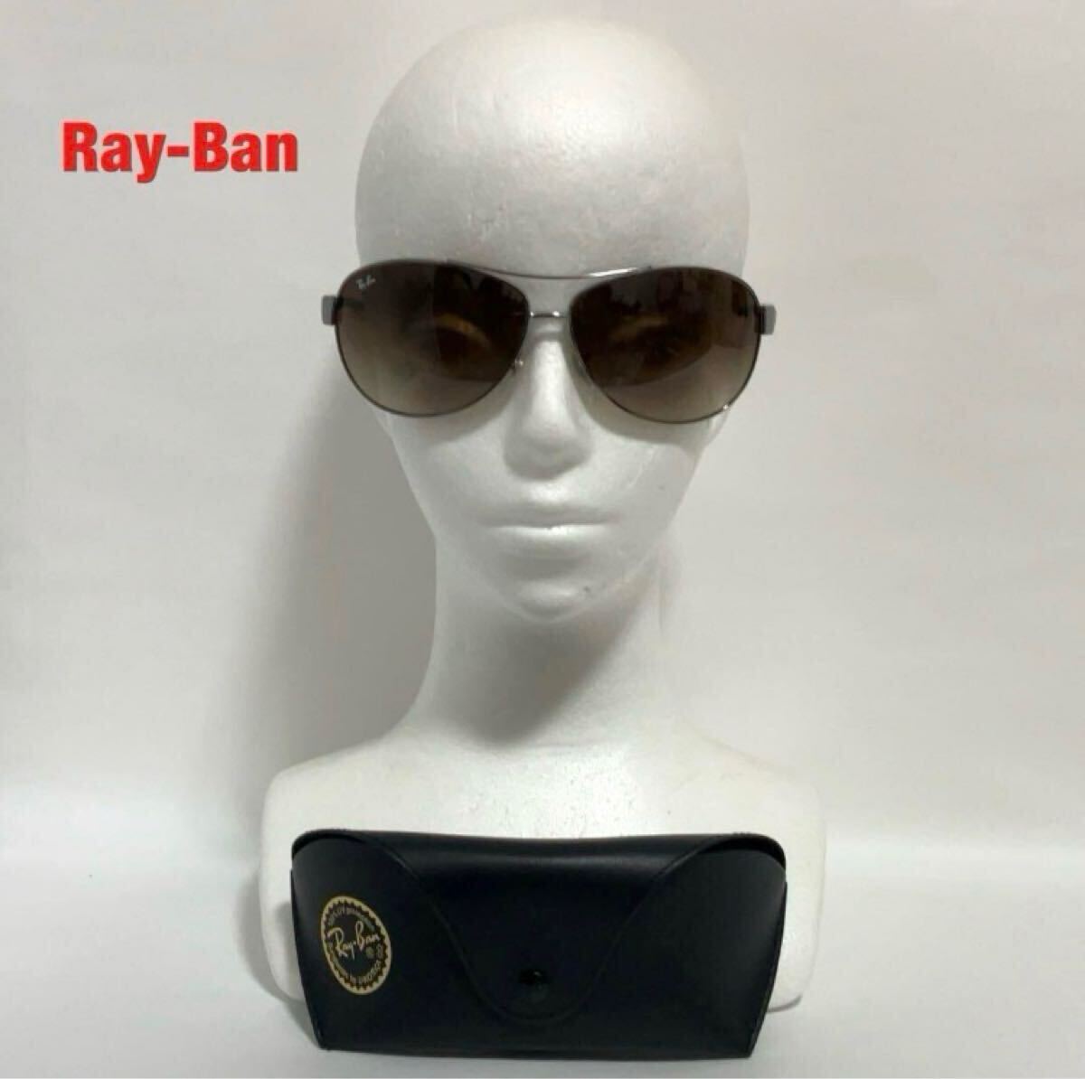 【RayBan】ロゴ サングラス ユニセックス 関税送料込み 人気】Ray-Ban レイバン サングラス ティアドロップ ユニ