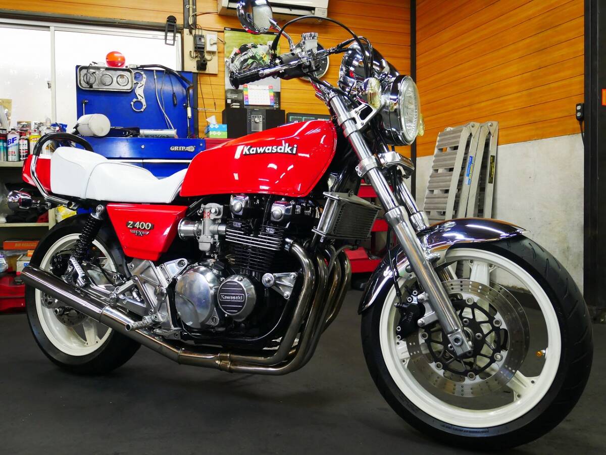 ☆極上車!! kawasaki ゼファー400カイ Z400FX仕様カスタム 車検 ☆極上車!! kawasaki ゼファー400カイ Z400FX仕様カスタム 車検