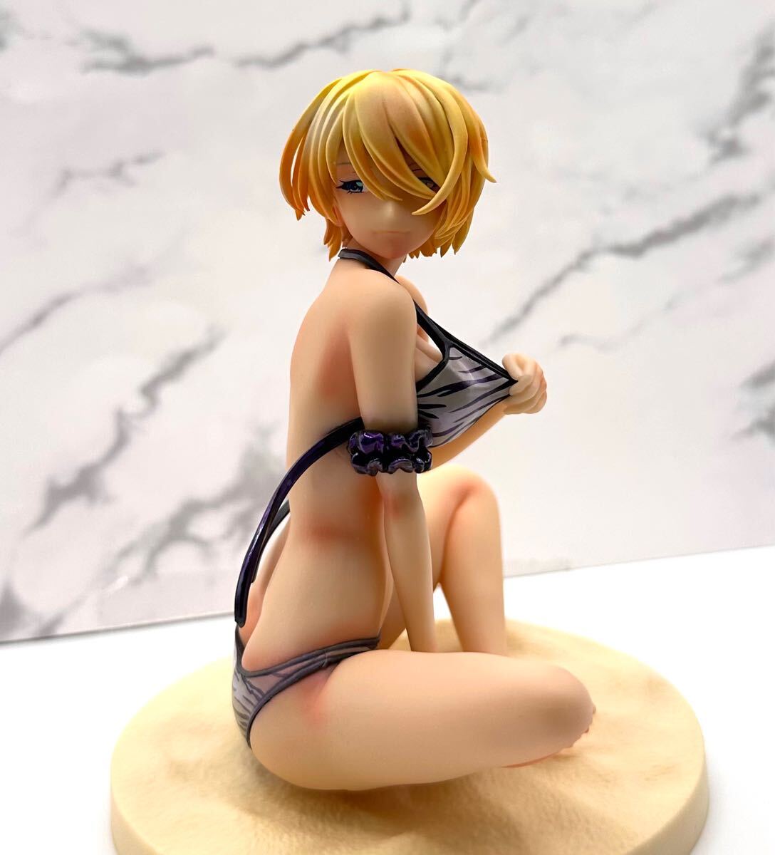 女神のカフェテラス☆ 鳳凰寺紅葉 リペイントフィギュア 水着 ビキニ 美少女 リメイク _画像3