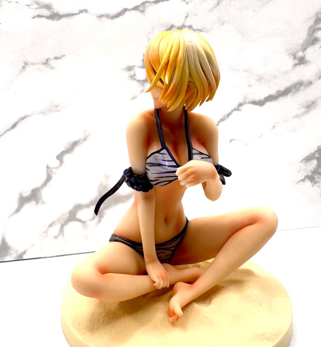 女神のカフェテラス☆ 鳳凰寺紅葉 リペイントフィギュア 水着 ビキニ 美少女 リメイク _画像6