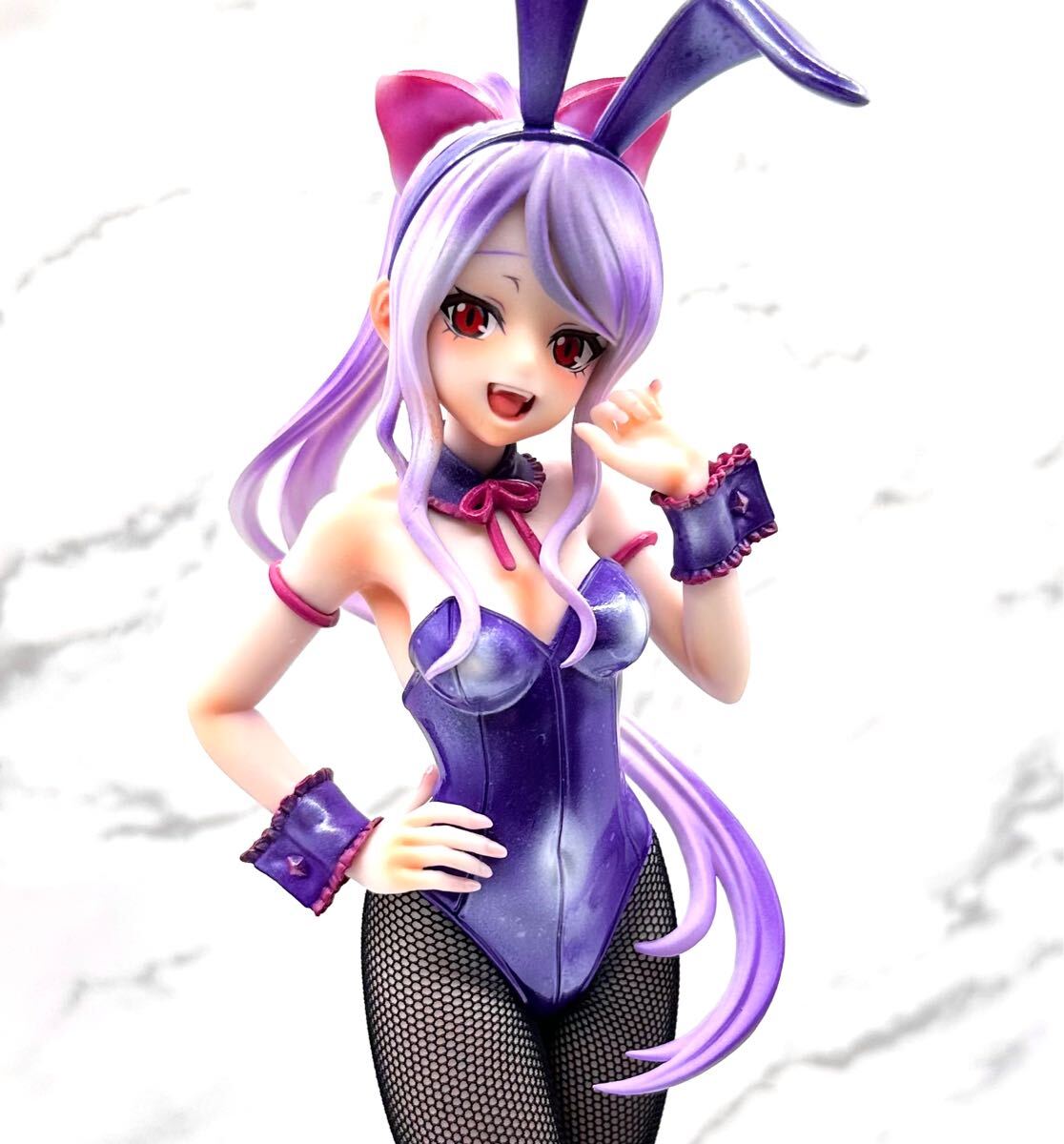 オーバーロード☆ BiCute Bunnies フィギュア シャルティア バニー リペイント フィギュア リメイク バニーガール 水着 美少女