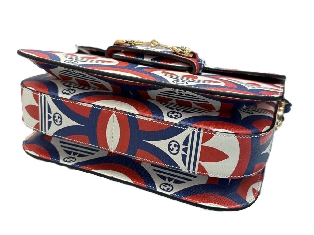 60万新品◇グッチ GUCCI×adidas GGホースビット×トレフォイル総 60万新品◇グッチ GUCCI×adidas GGホースビット×トレフォイル総