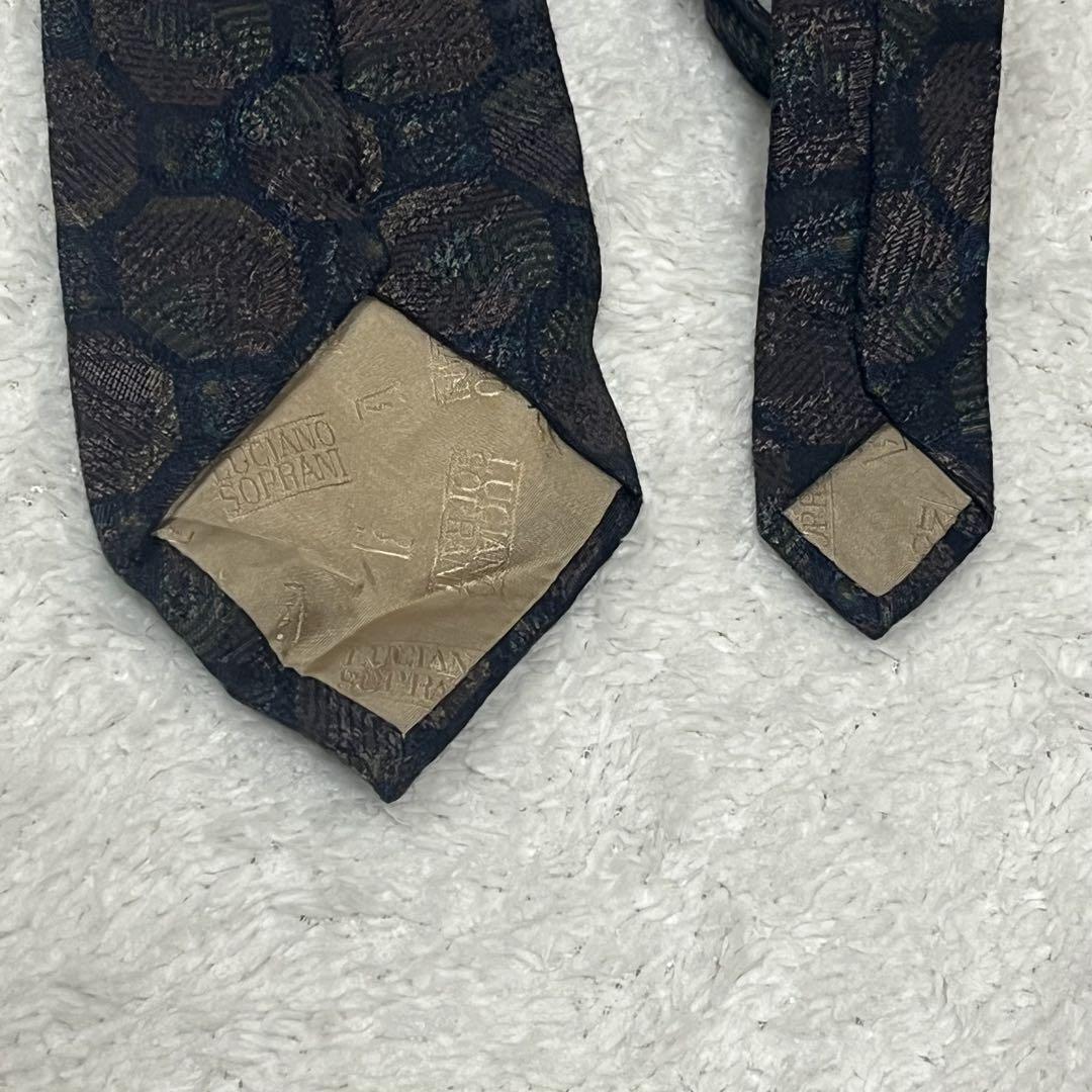LUCIANO SOPRANI ルチアーノソプラーニ ブランドネクタイ 個性的_画像4