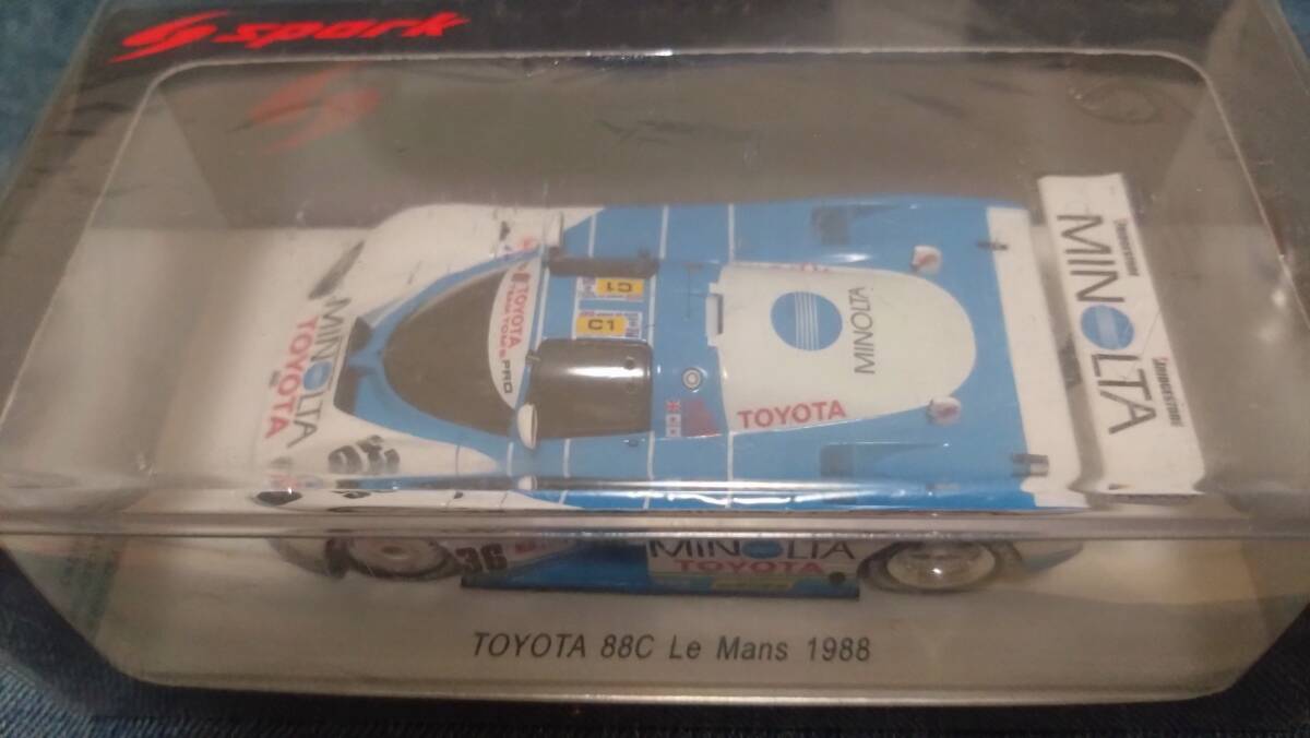 1/43 SPARK 1988年ルマン24時間レース　トヨタ88C#36 G・リース、星野薫、関谷正徳