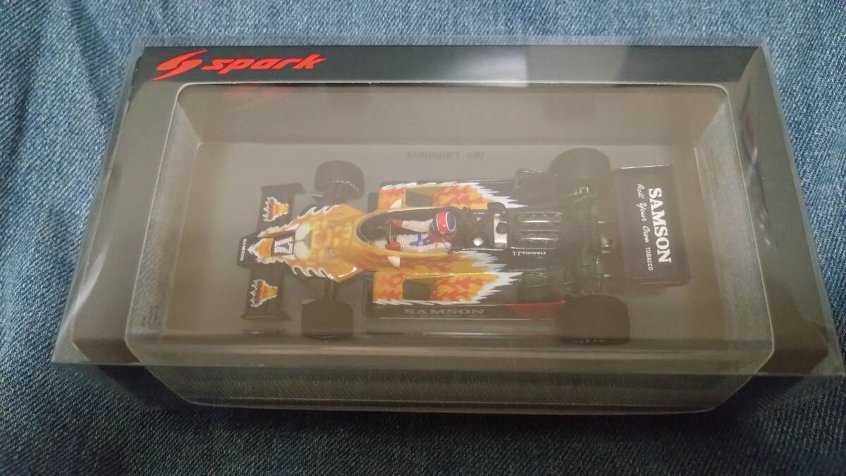 1/43 SPARK 1979年モナコGPプラクティス シャドウDN9#17 J・ラマース