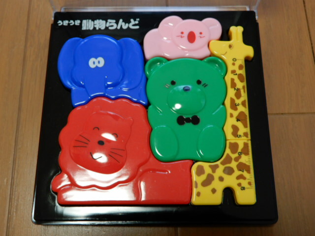 ■新古品 うきうき動物ランドステーショナリーセット-文房具セット-ゾウ/ライオンのテープ/クマのはさみ/コアラ/キリン_画像2