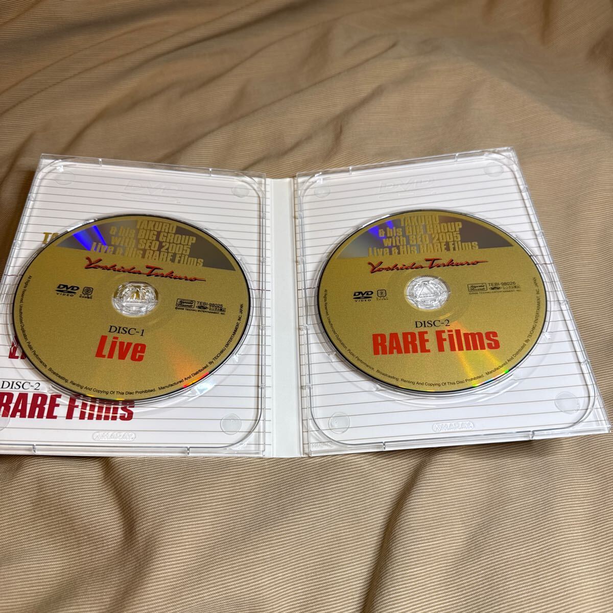 TAKURO & his BIG GROUP with SEO 2005 Live & His RARE Films 新品DVD・ブルーレイ |  ブックオフ公式オンラインストア