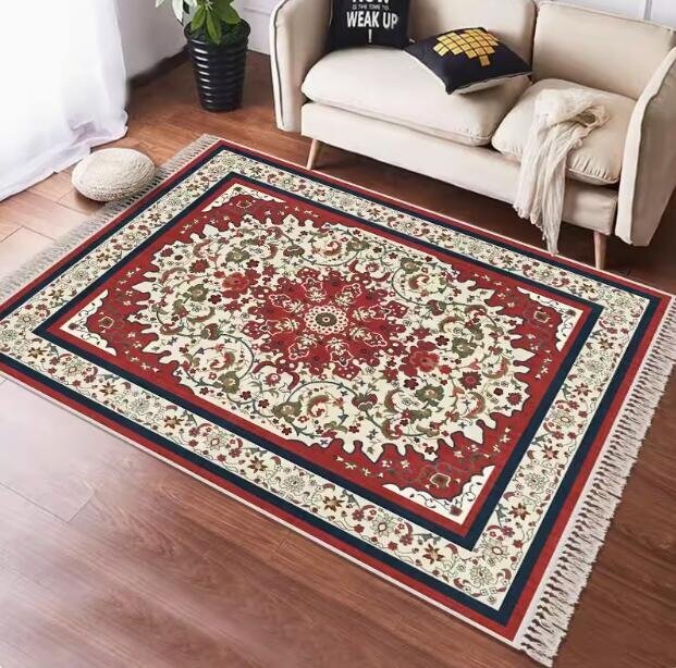 ラグ カーペット ラグマット 140*210cm ベッドルーム用絨毯 玄関マット/滑り止め付 ZX3