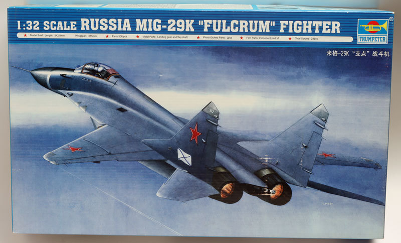 トランペッター1/32ロシアMIG-29K フルクラム A-006