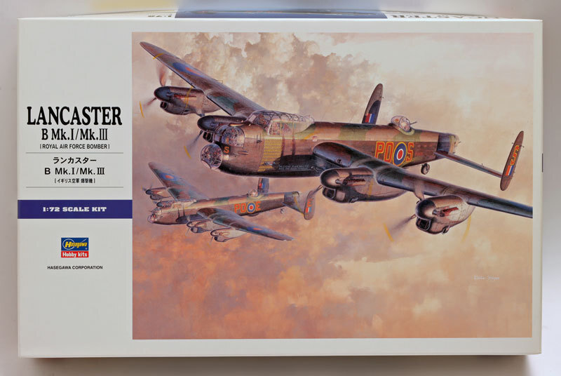 ハセガワ1/72ランカスターB Mk.1/Mk.3 A-012