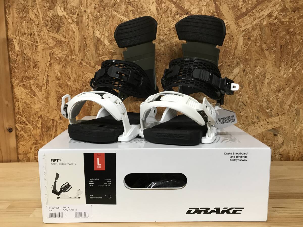 新品■DRAKE/ドレイク　FIFTY　Lサイズ　26.5～28.5cm