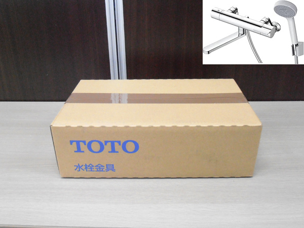 ② 新品 TOTO TBV03401Z1 壁付サーモ13 寒冷地用 浴室用水栓金具 サーモスタットシャワー水栓 コンフォートウェーブシャワー GGシリーズ