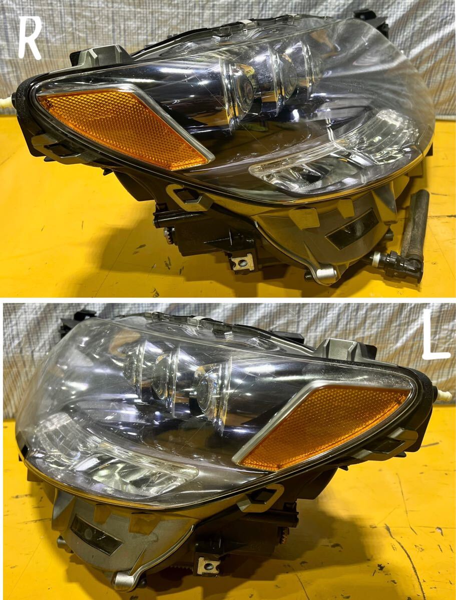 レクサス LEXUS LS600 600h UVF45 46 LS系 ハイブリッド 純正 3眼 右左 ヘッドライト セット RL ランプ KOITO 50-96 打刻 チ 點燈確認済み