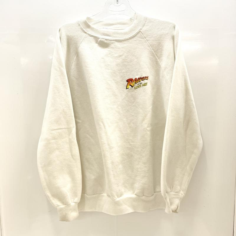 【中古】80s　Hanes　インディージョーンズパロディ　スウェット　L ヘインズ[240092292838]
