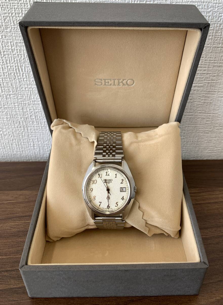 #14137 【コレクター必見♪♪】☆★ヴィンテージ SEIKO セイコー 3802-7030 腕時計 アナログ クオーツ 不動ジャンク　現状品★☆
