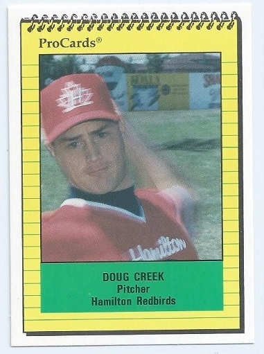 来日外国人　阪神　ダグ・クリーク　MLBカード_画像1