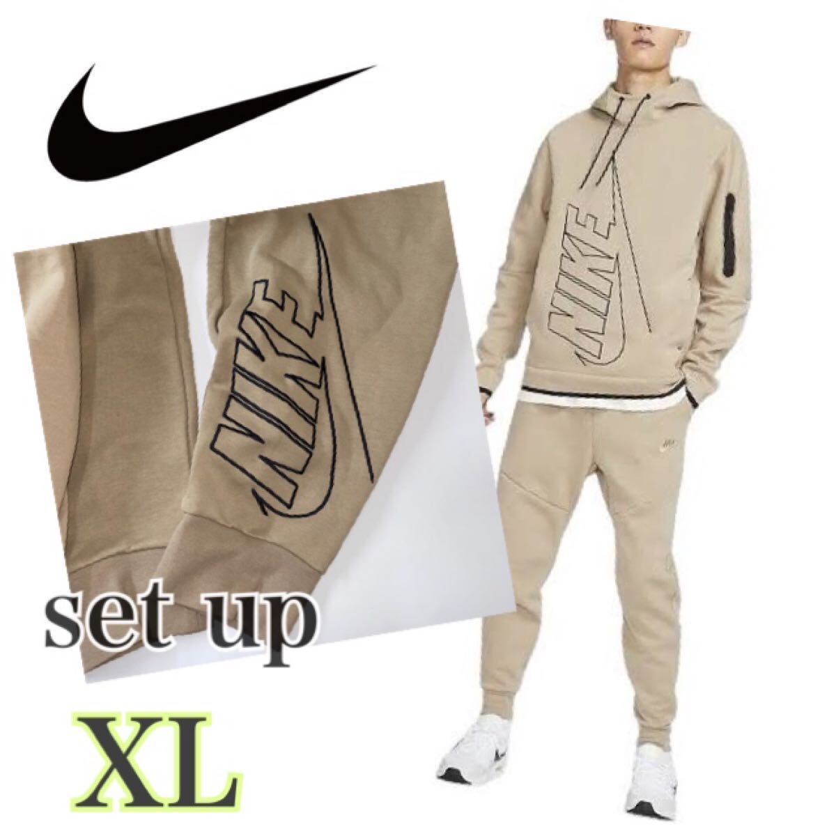 【史上最も激安】 NIKE ナイキ up(DX0582-247/DX0578 set 上下 フリース テック ナイキ
