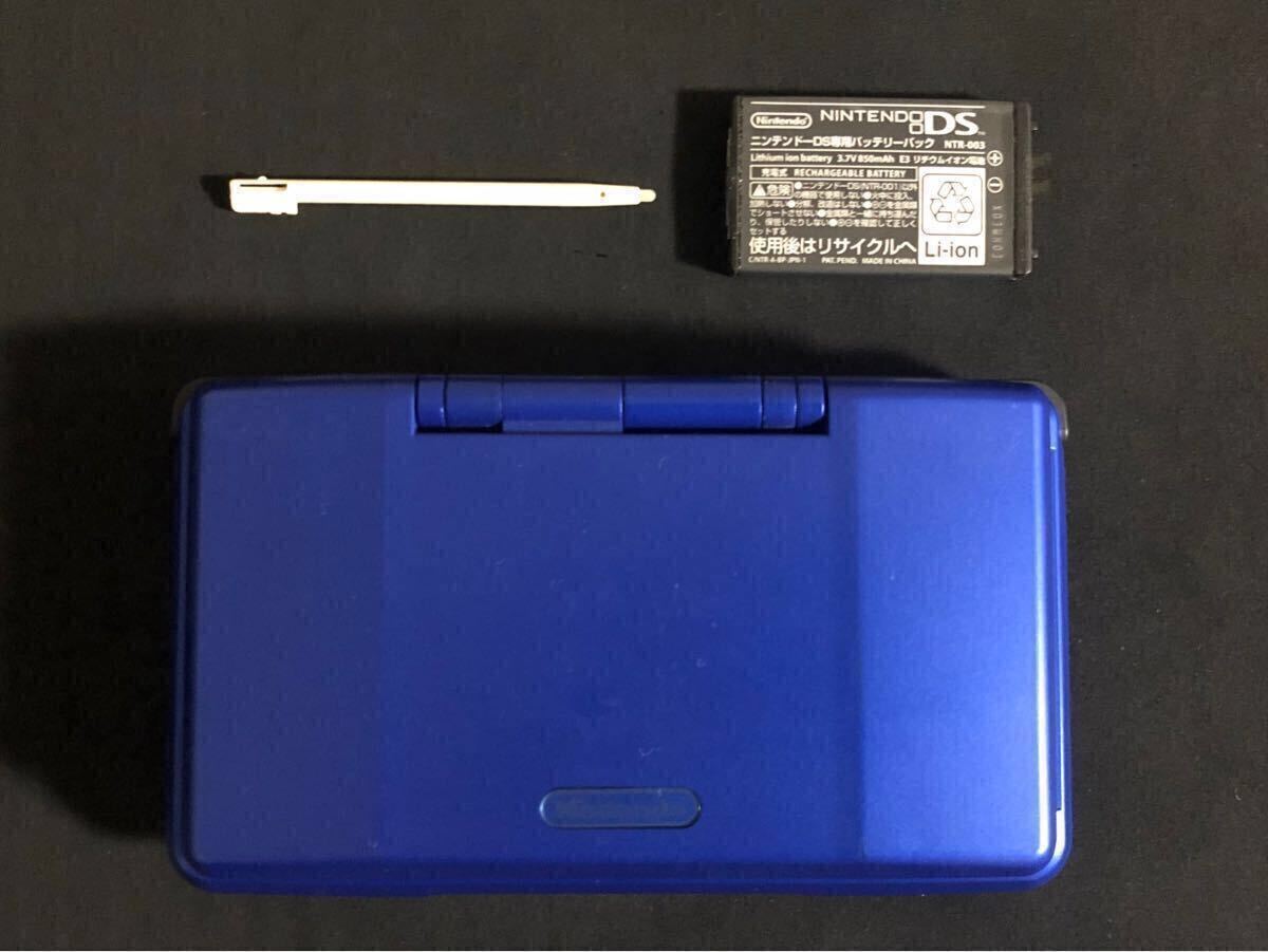 初代 Nintendo 任天堂 ニンテンドー DS 本体 海外版 エレクトリックブルー NTR-001 完動品