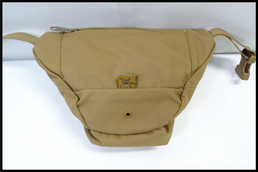 東京)CSM TACTICAL GEAR スモール ファニーパック コヨーテ実物