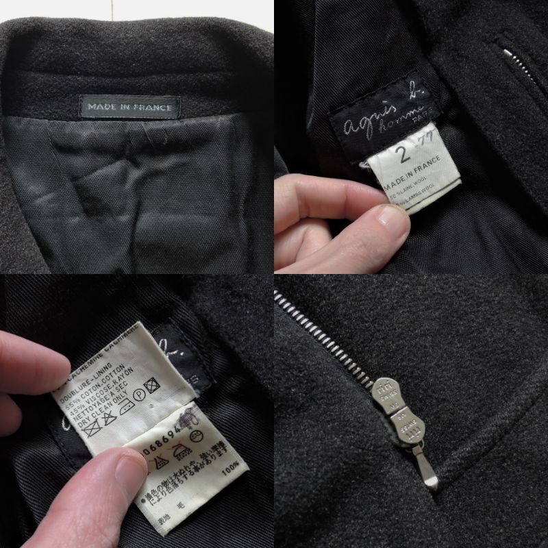 90's vintage 初期 アニエスベー オム agnes b HOMME フランス製 90's vintage 初期 アニエスベー オム agnes b HOMME フランス製