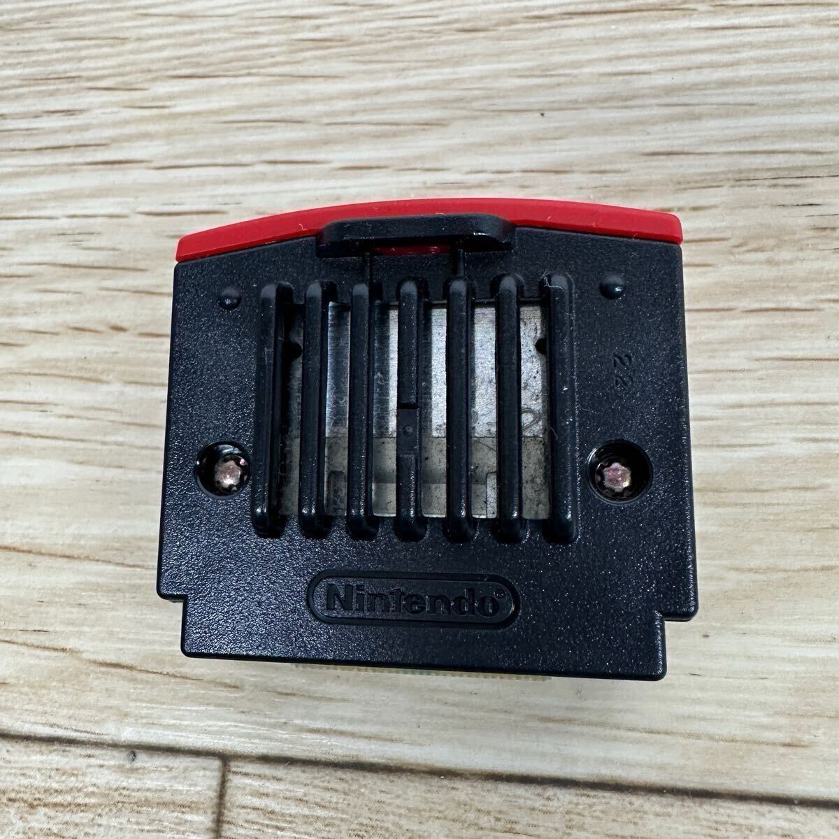 NINTENDO64 メモリー拡張パック　NUS-007 動作未確認【管3715S】